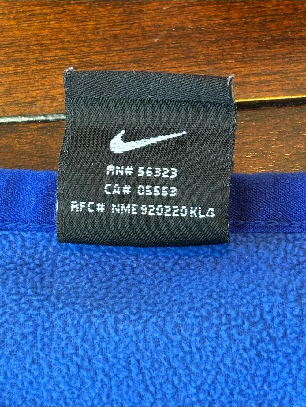 Nike Team Therma-FIT Fleece Pullover Blue Crewneck Sweatshirt Men’s XXL